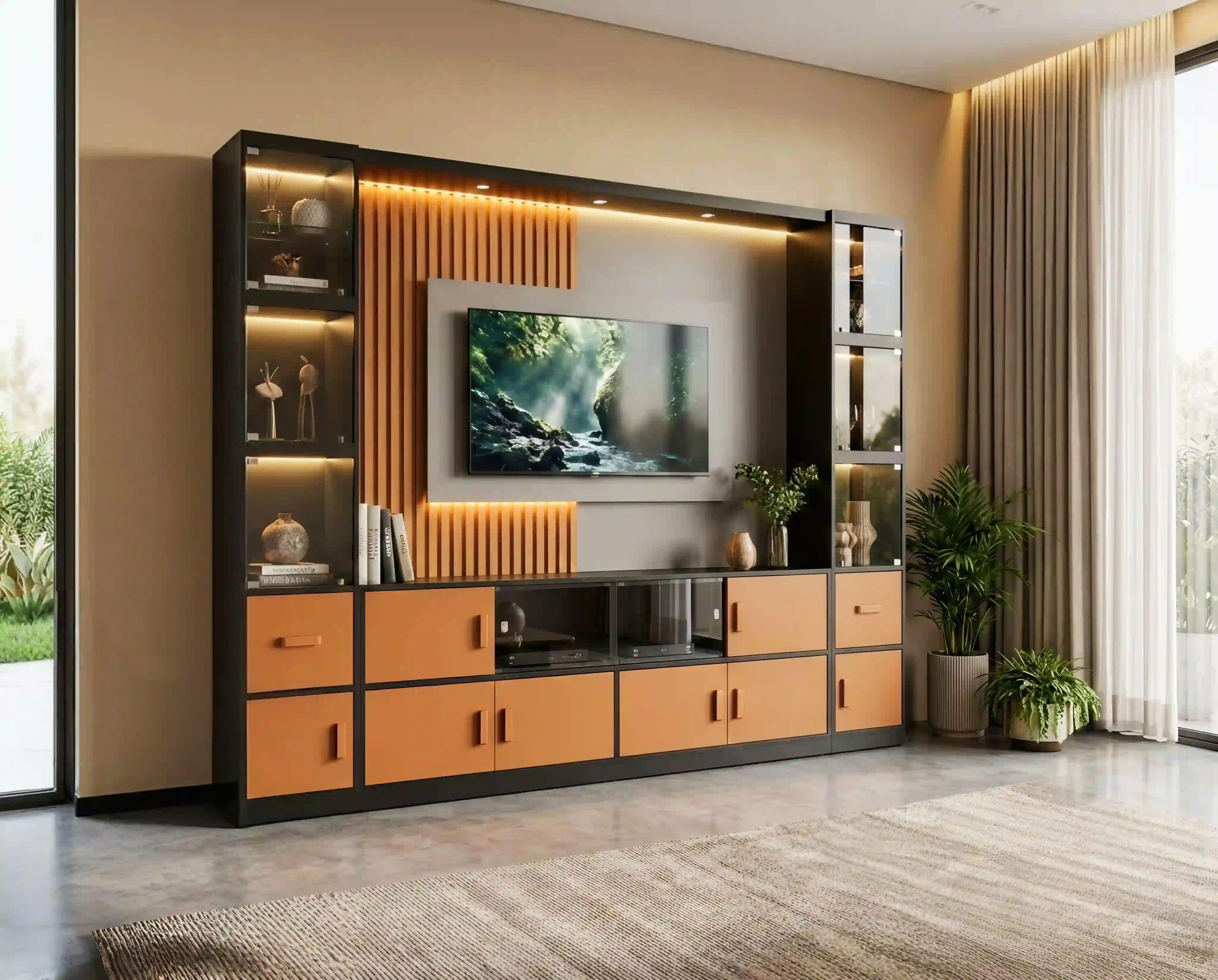 LCD Wall Units